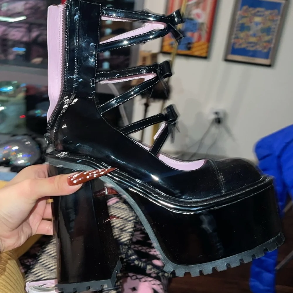 Brand new sugar thrills sold out platform Mary jane 7 - Picture 4 of 7